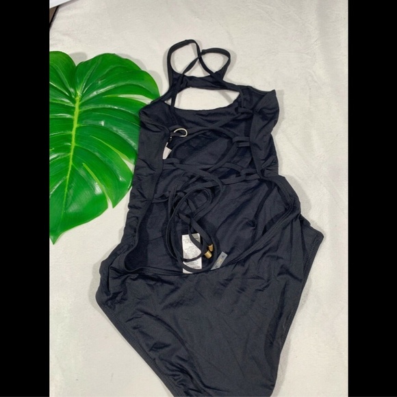 NEW $174 Vitamin A Alexa High‎ Neck Maillot One-Piece Swimsuit [SZ XS/4 ] - Picture 6 of 8